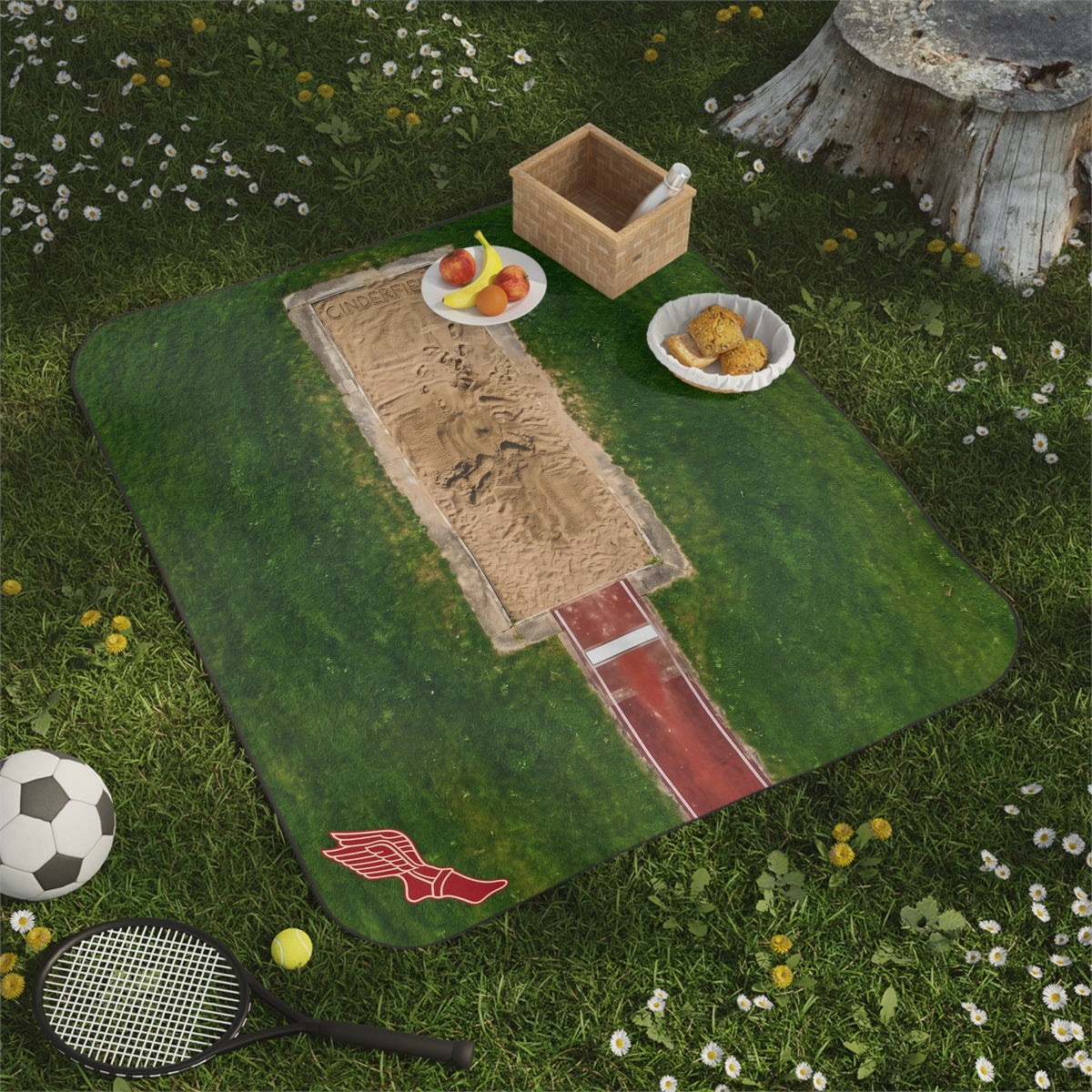 Long Jump Meet Blanket