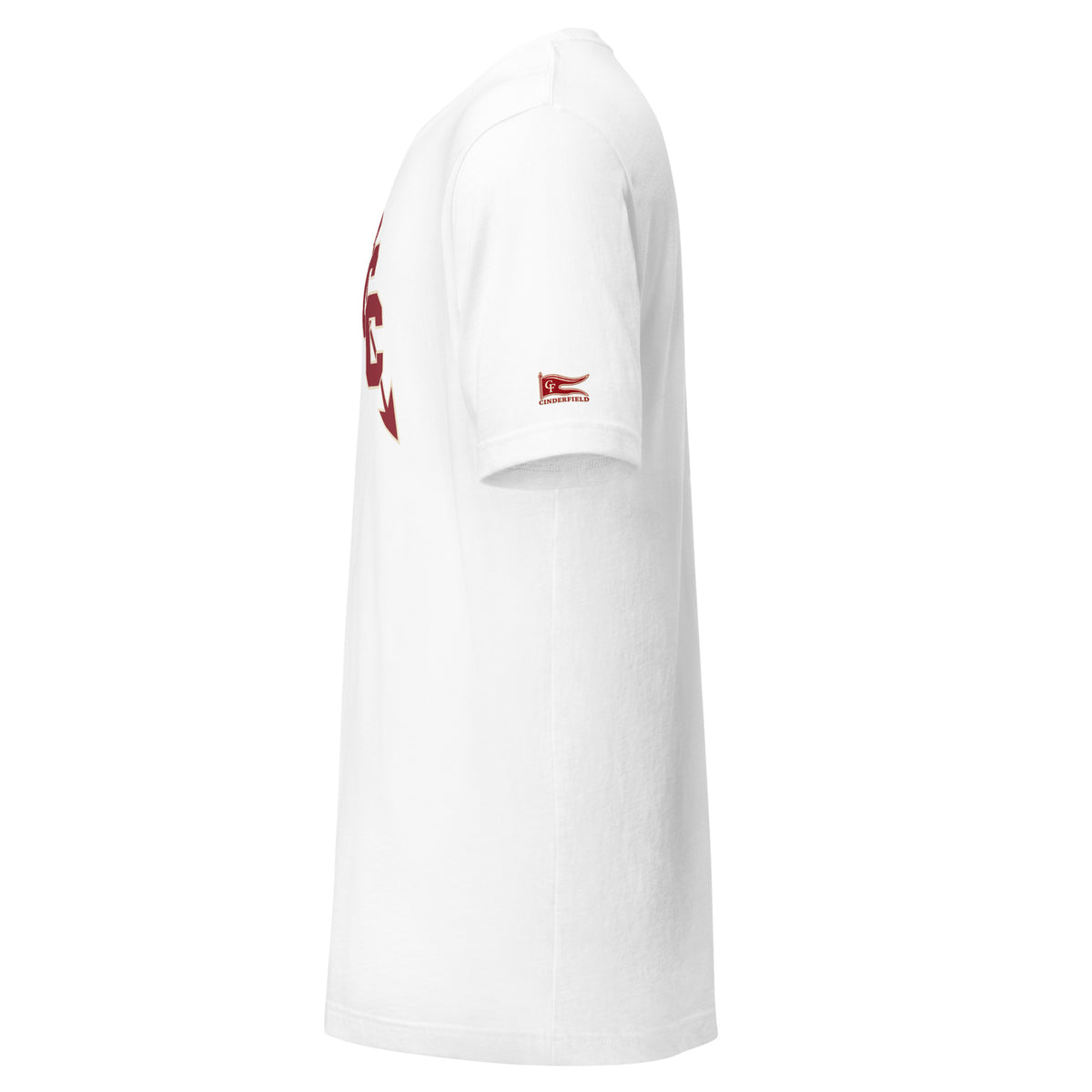 CROSS COUNTRY, Your Identity Remains: White tee, left sleeve