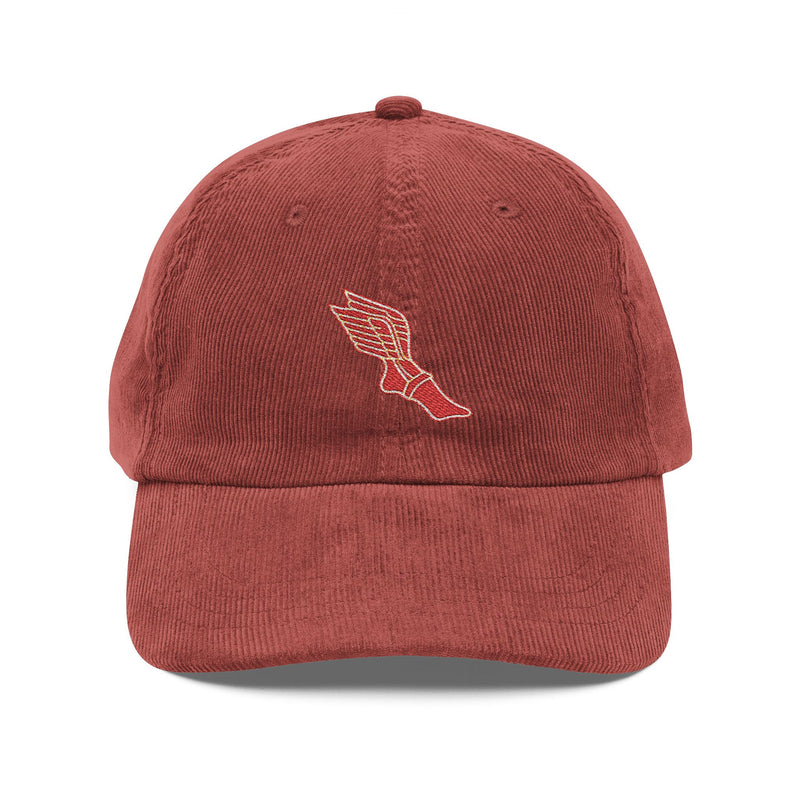 Winged Foot Corduroy Hat