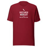 DISTANCE MEDLEY RELAY, Three One Two Four: Cardinal tee, front