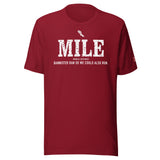MILE, Bannister Ran So We Could Also Run: Cardinal tee, front