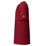 STEEPLECHASE, So Much for Dry Socks: Cardinal tee, left sleeve