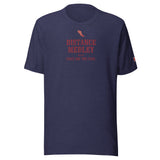 DISTANCE MEDLEY RELAY, Three One Two Four: Heather Midnight Navy tee, front