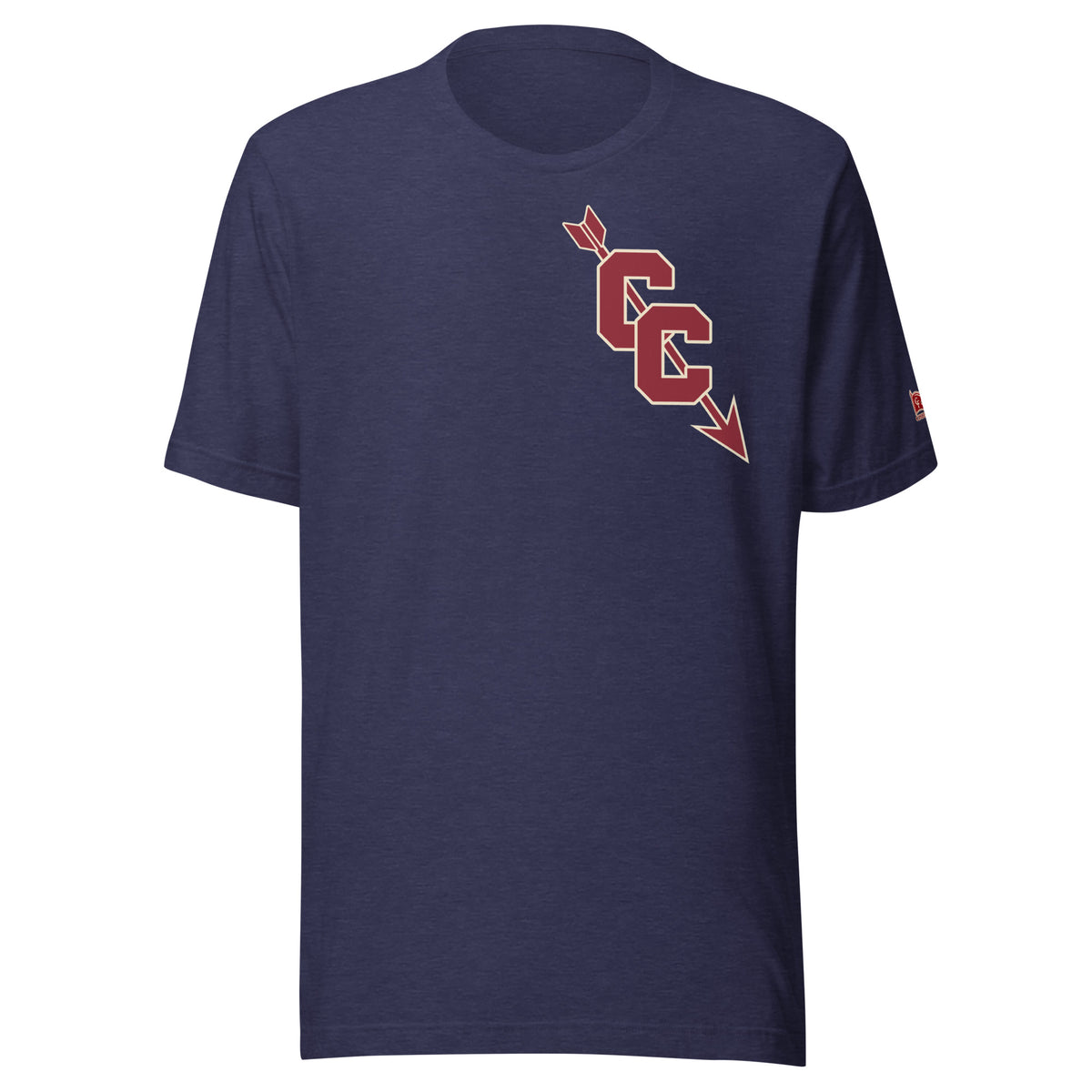 CROSS COUNTRY, Your Identity Remains: Heather Midnight Navy tee, front