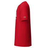 3000 m, Start on the Backstretch: Red tee, left sleeve