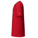 Track & Field Signature: Red tee, left sleeve