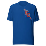 CROSS COUNTRY, Your Identity Remains: True Royal tee, front