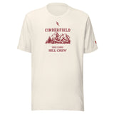 Cross Country Hill Crew: Vintage White tee, front